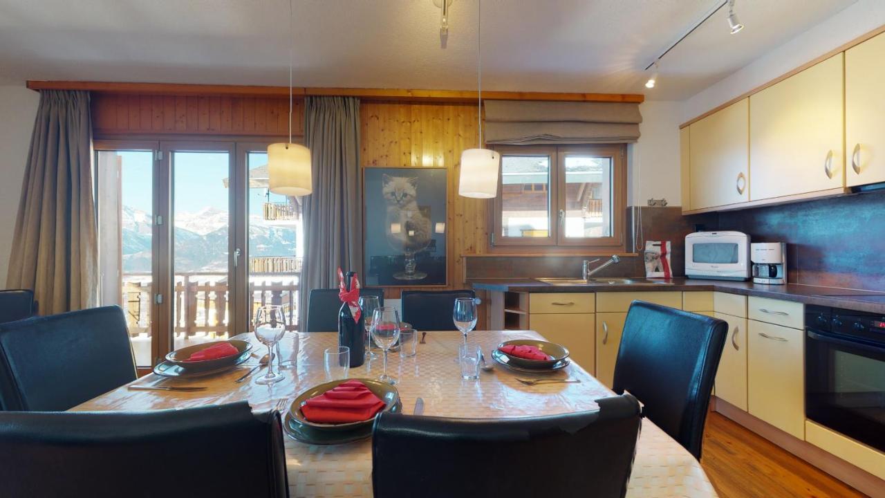 Greppons Cosy & Mountain Apartments By Alpvision Residences Veysonnaz Eksteriør billede